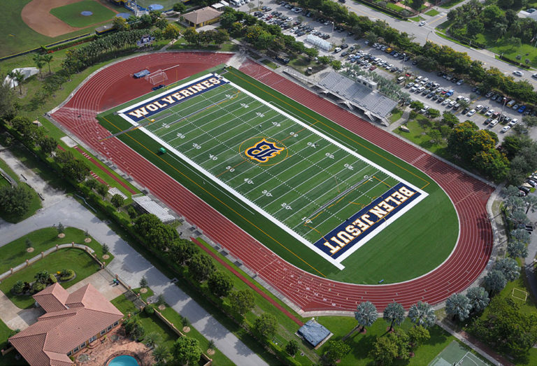 Belen Jesuit Football Field - CSR Construction